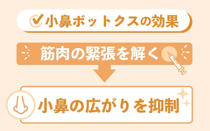 小鼻ボトックスの効果